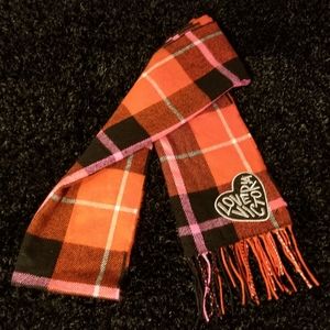 ❤ VS Red & Black Plaid Scarf